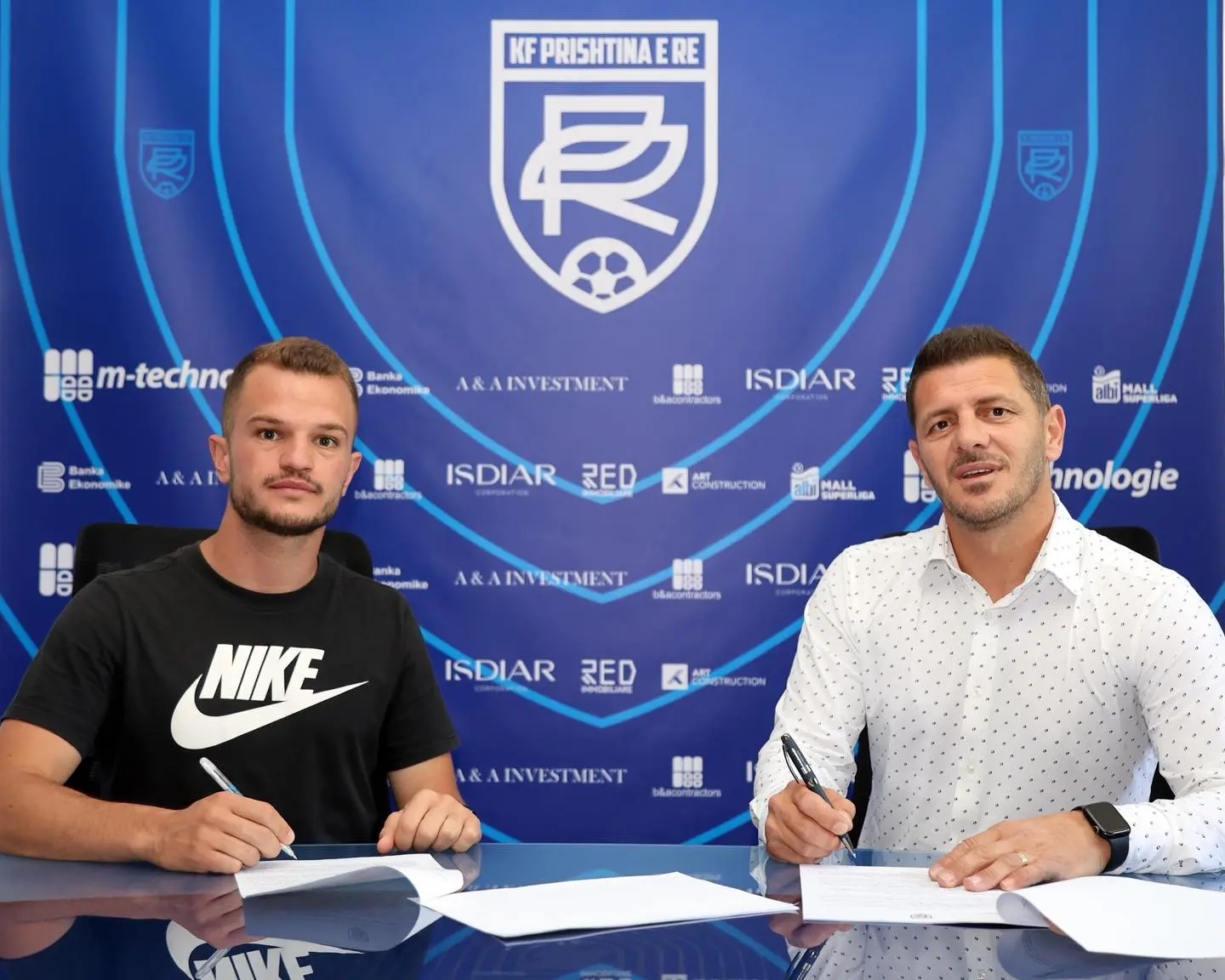 Elon Berisha me mbrojtje të re në Superligë – ja kush janë “muratorët” e Prishtinës së Re 5 516745526 1284988923626991 7301090251906714260 n