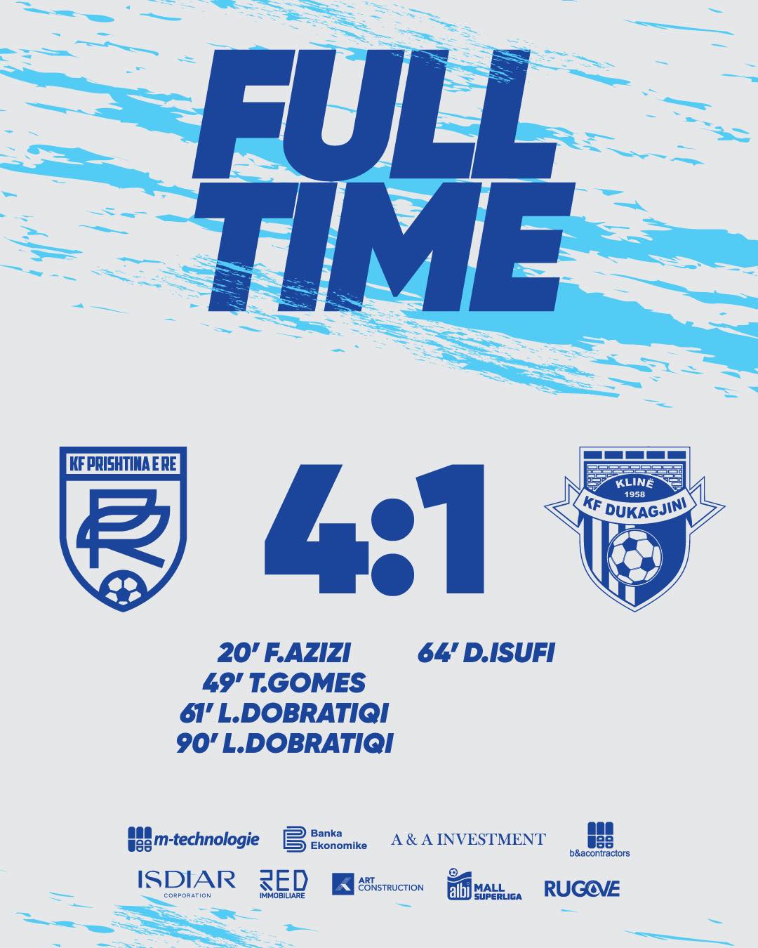 Prishtina e Re 4:1 Dukagjini
