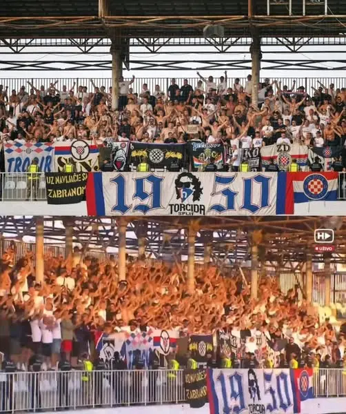 Torcida nuk ndalet: 8000 km rrugë për të ndjekur Hajdukun në transfertë evropiane! 2 Torcida Split