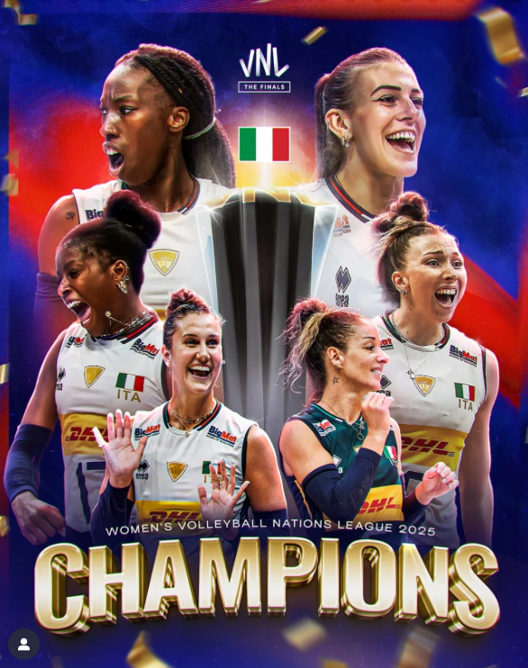 Italia kampione në volejboll