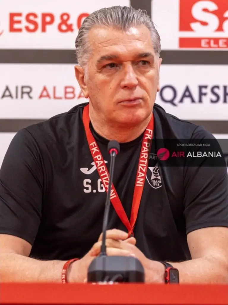 Rrufe në qiell të hapur: Skender Gega nuk është më trajner i Partizanit 19 Skender Gega