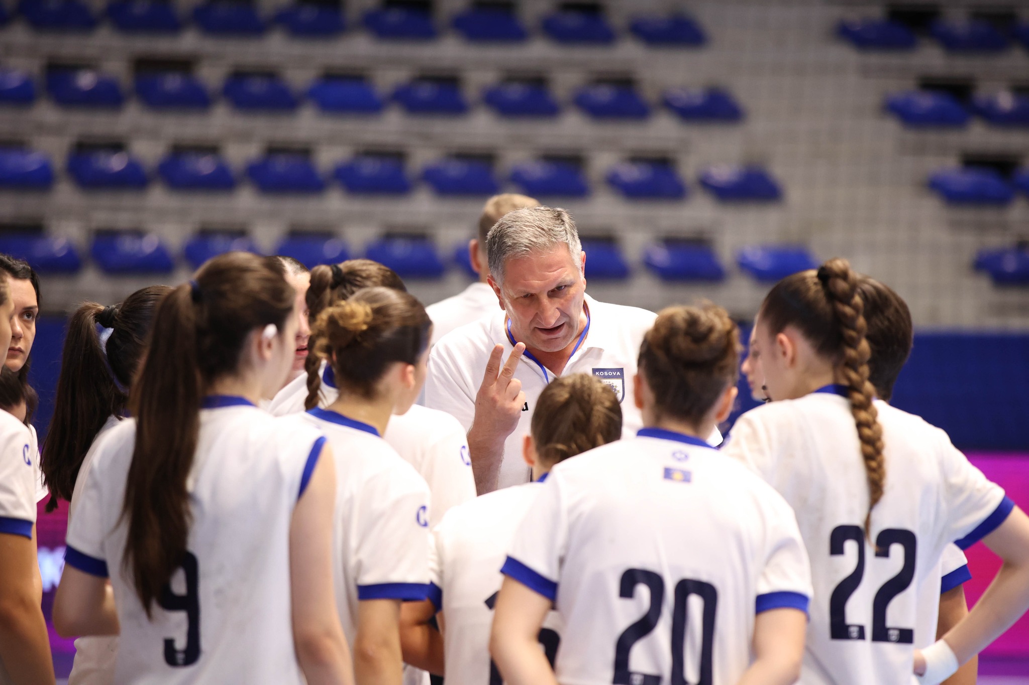 Verim Zherka, trajner i Kosovës U17