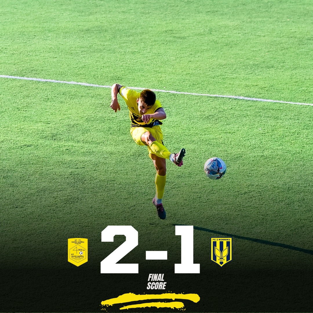 Dragusha: Jemi skuadra më e re në ligë, presim një tjetër kampionat të suksesshëm! 2 Ramiz Sadiku - 2 Korriku 2:1