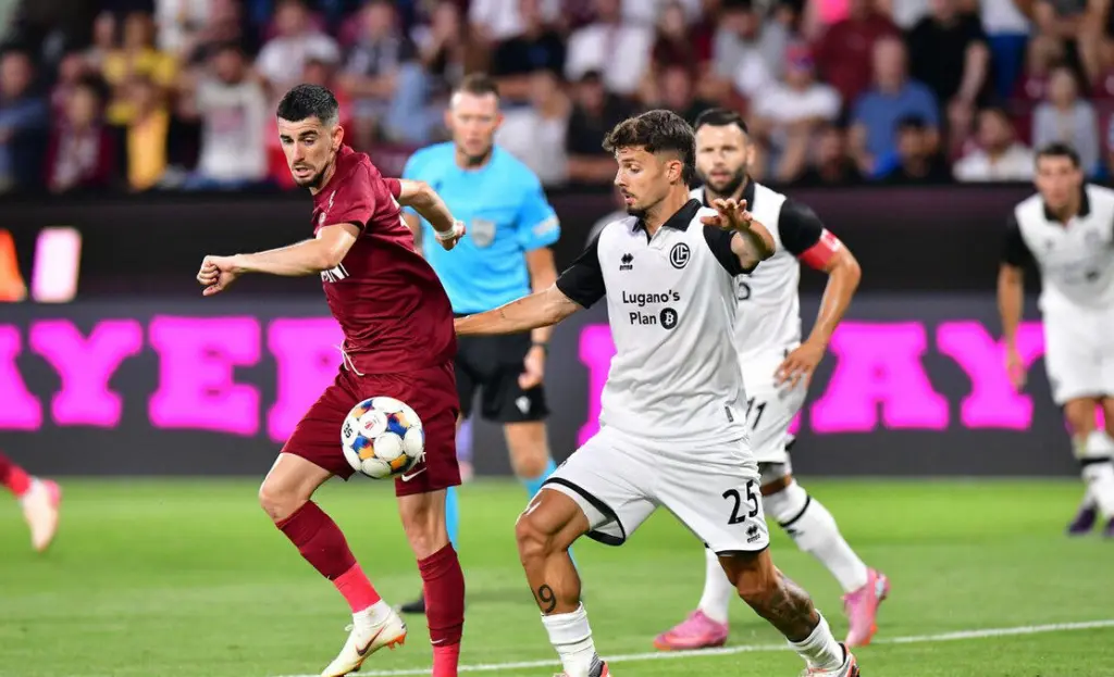 Meriton Korenica me CFR Cluj mposhtin Luganon e Amir Saipit portierit të Kosovës 3 Meriton Korenica