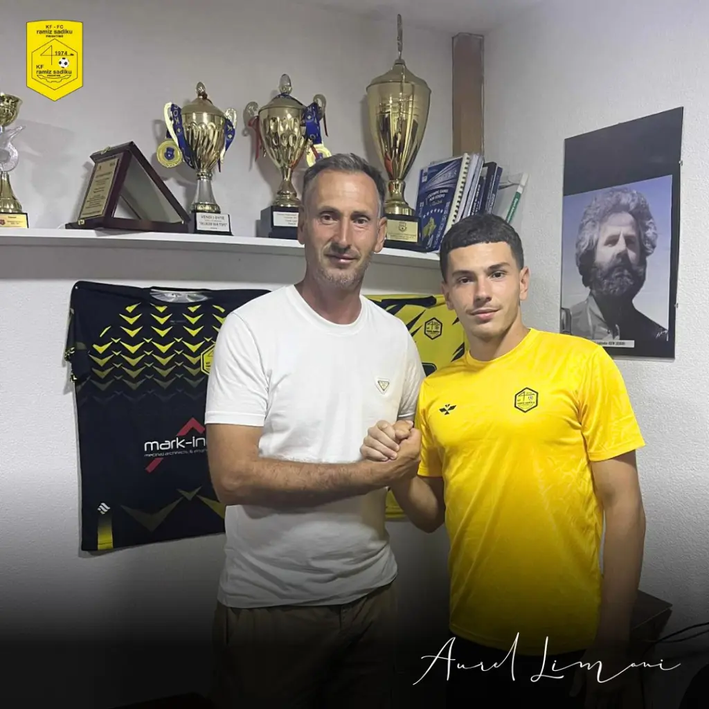 KF Ramiz Sadiku ka zyrtarizuar përforcimin e gjashtë të verës 2 Aurel Limani