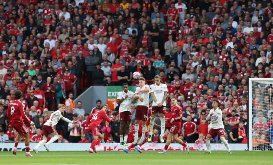 Nuk ka fitore për Artetan në Anfield, triumfon Liverpooli 1 Dominik Szoboszlai