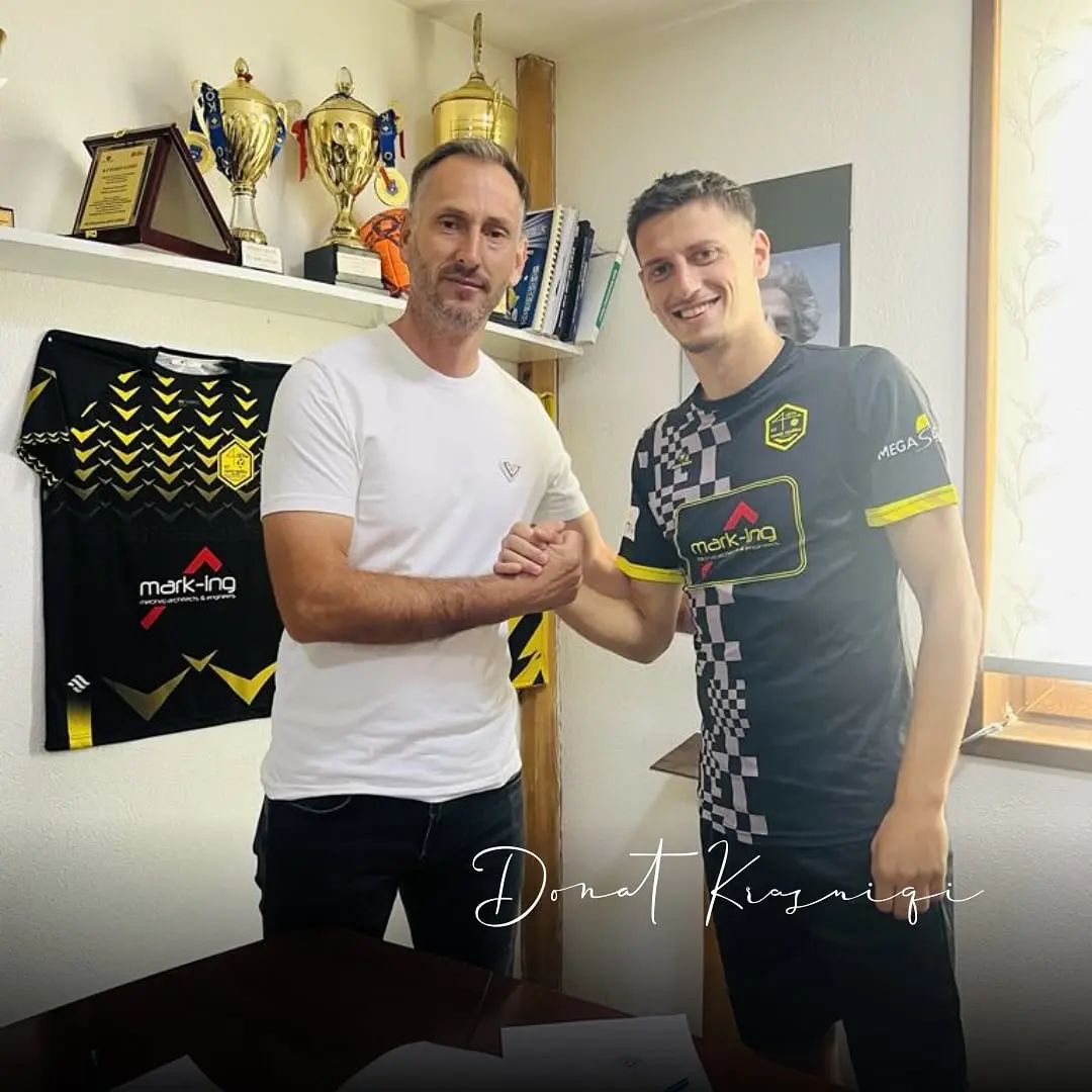 KF Ramiz Sadiku ka zyrtarizuar përforcimin e gjashtë të verës 3 Donat Krasniqi