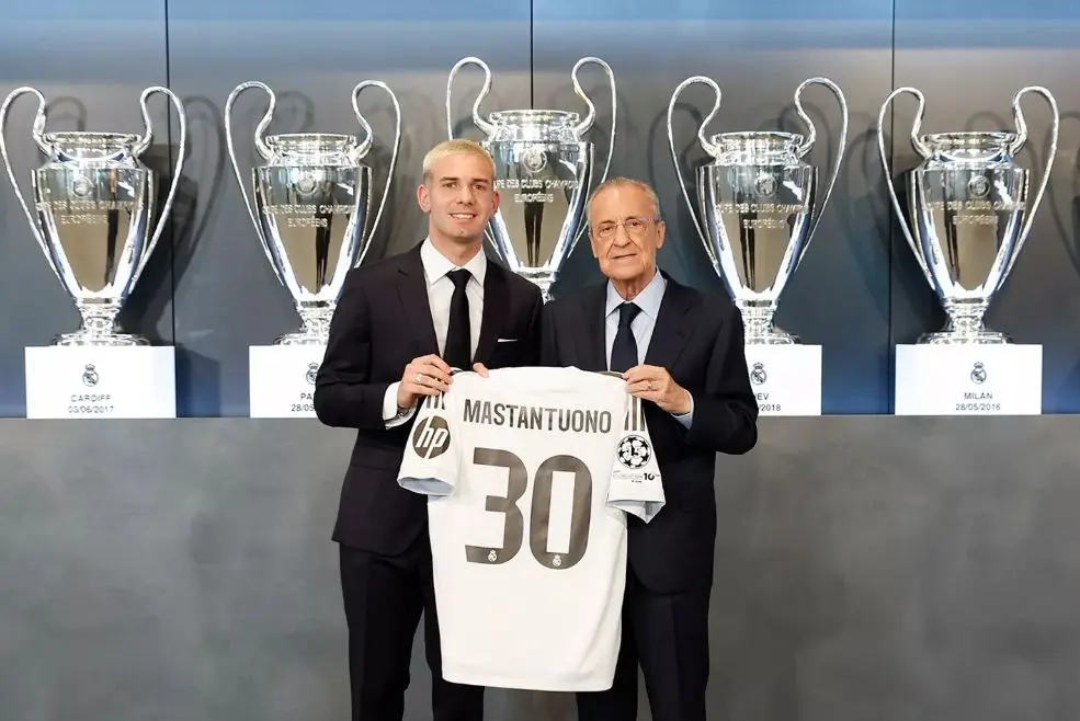 Real Madrid prezanton talentin e ri të madh 1 Franco Mastantuono