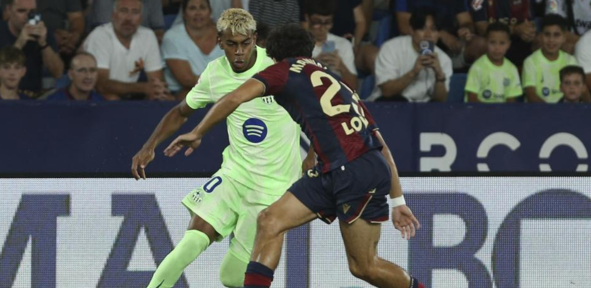 Levante 2–3 Barcelona: Përmbysje spektakolare në Valencia