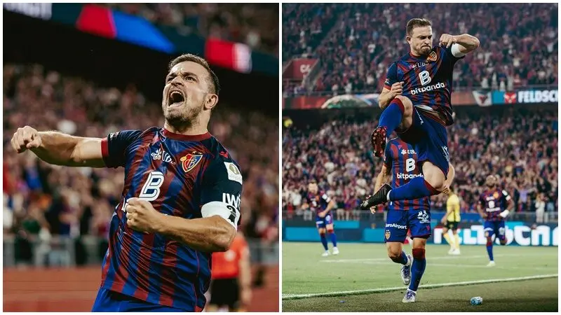 Shaqiri, lider absolut – dy gola dhe nota më e lartë në fushë në derbin e Zvicrës 1 shaqa 1