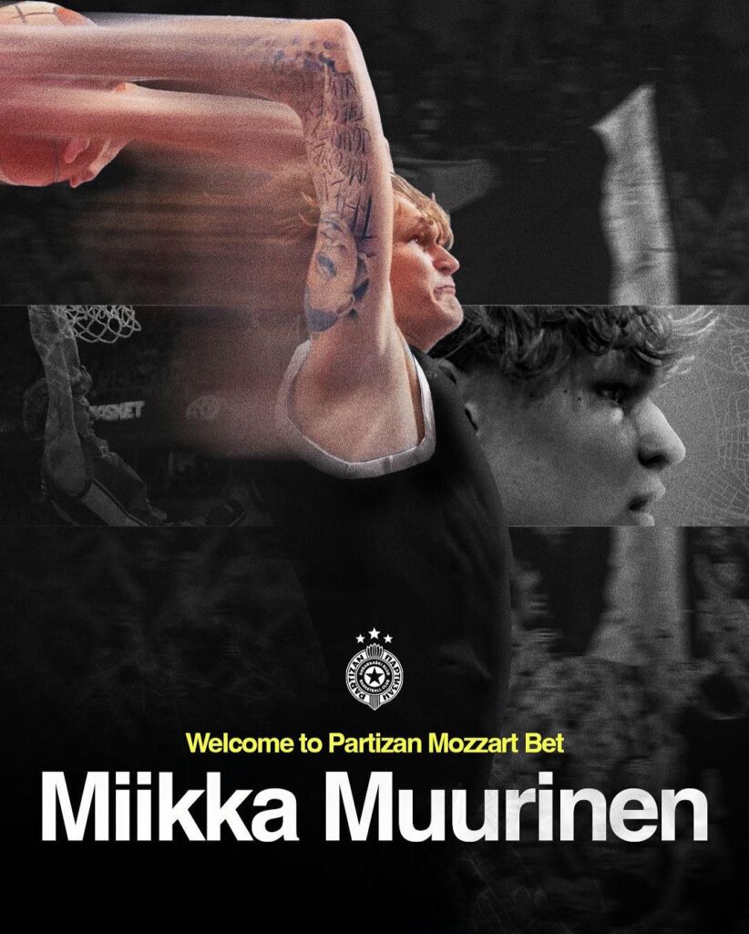 E pabesueshme, i riu Miikka Muurinen firmos me Partizanin Beogradit! 2 Miikka Muurinen