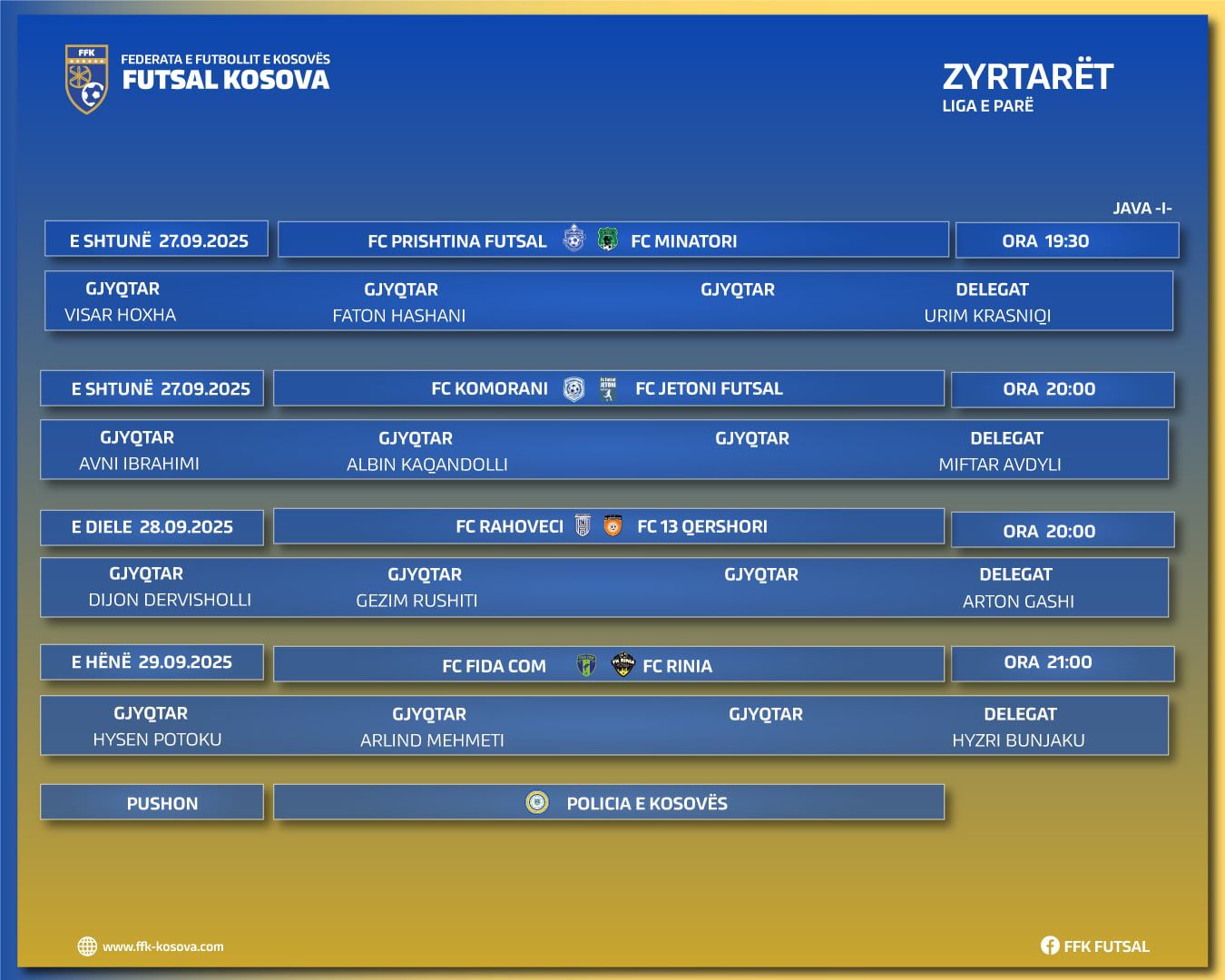 Kthehen emocionet e futsallit në Kosovë, starton Superliga dhe Liga e Parë 3 556097587 791690457046909 6664449816848426274 n