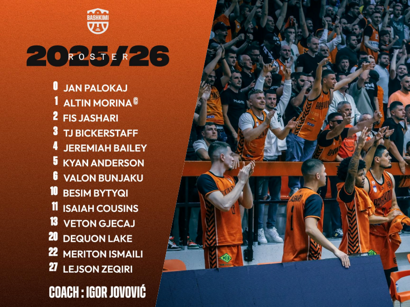 Bashkimi kompleton skuadrën për titull, stërvitet dy herë në ditë për sfidën ndaj Wloclawek! 1 Bashkimi