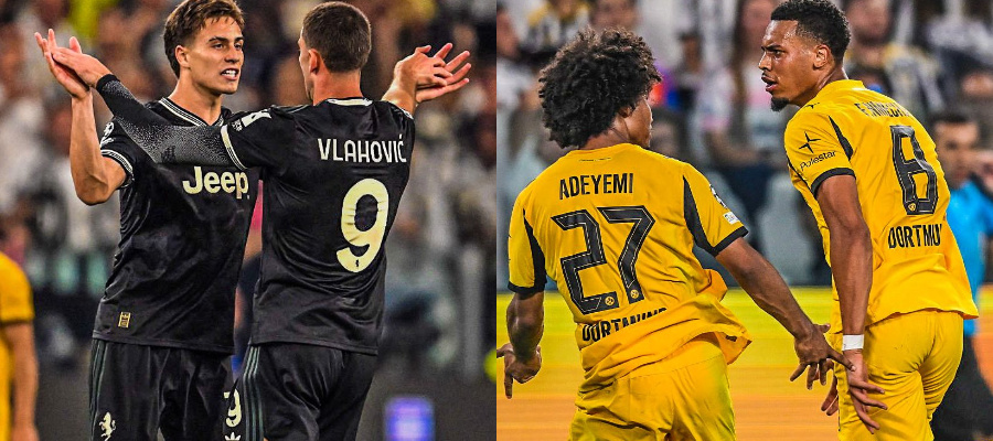 Çmenduri në Torini, Juventus - Dortmund 4-4! Debuton Zhegrova 3 juve-dortmund