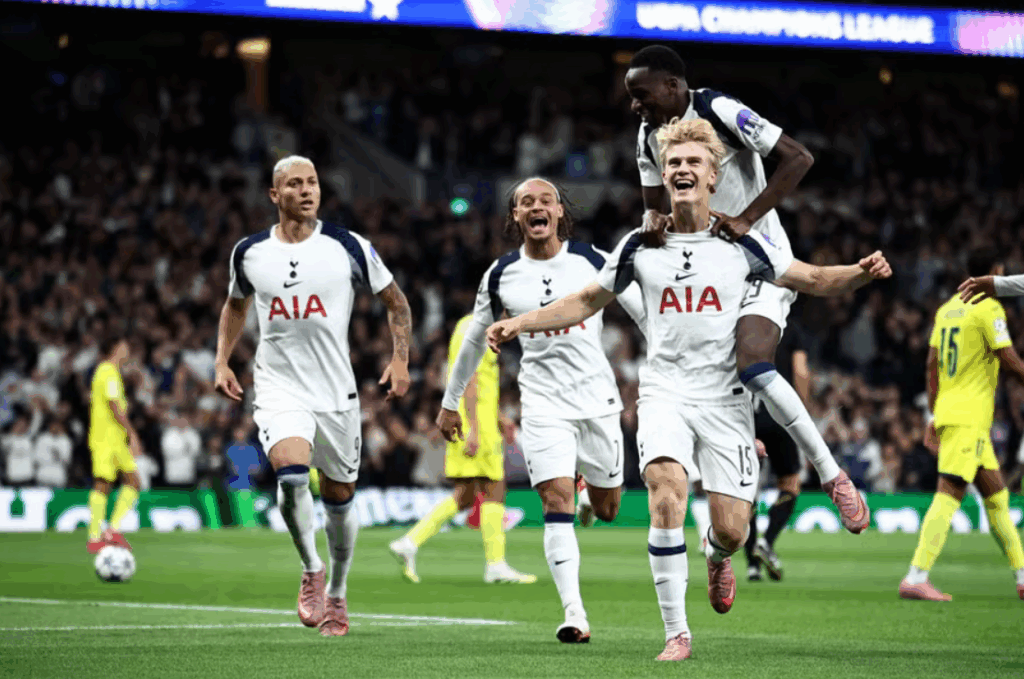 Qarabag përmbys Benficën për fitoren e parë historike, Tottenham debuton me fitore ndaj Villarrealit 17 Tottenham - Villareal 1-0