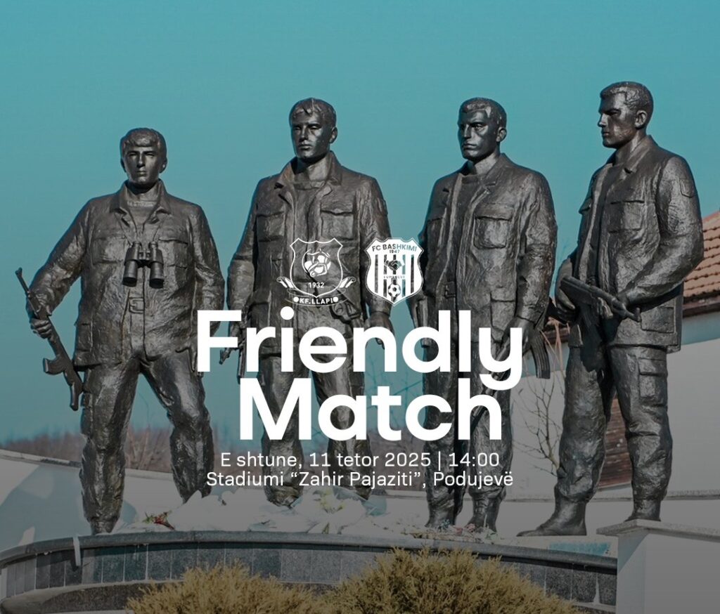 Llapi pret Bashkimin nga Kumanova për një miqësore vëllazërore në Podujevë 19 Llapi - Bashkimi