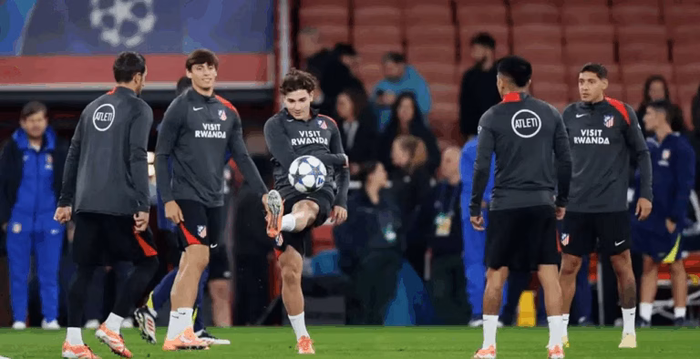 Atletico Madrid ne Emirates