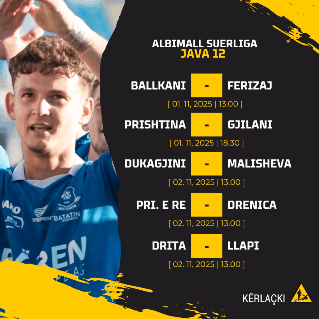 AlbiMall Superliga rikthehet në fundjavë me javën e 12-të dhe dy superndeshje 19 Dark Grey Modern Football Match Schedule Instagram Post 47