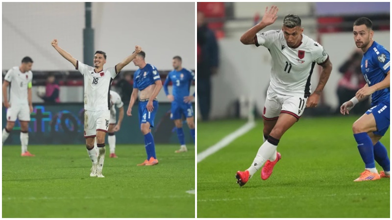 Të rritur si futbollistë në Shqipëri, dyshja që shkëlque ndaj Serbisë 1 shqiperi
