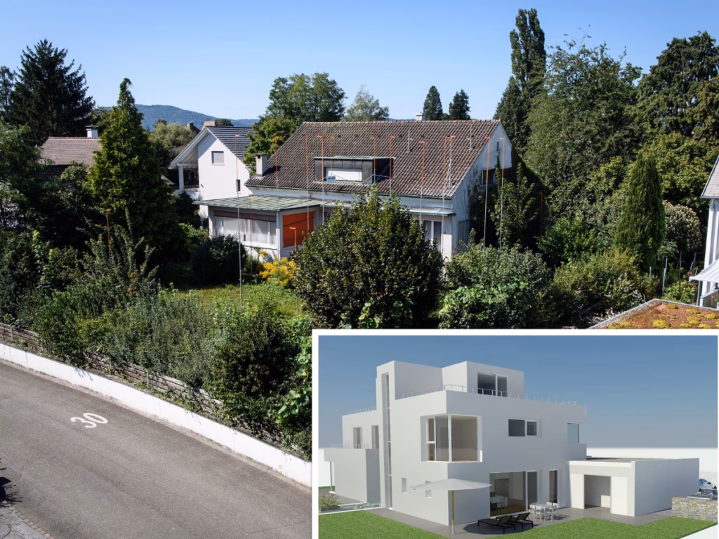 Shtëpija e tanishme dhe projekti