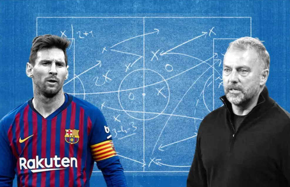 A do të mund të luante Leo Messi në Barcelonën e Hansi Flick? 2 messi 1
