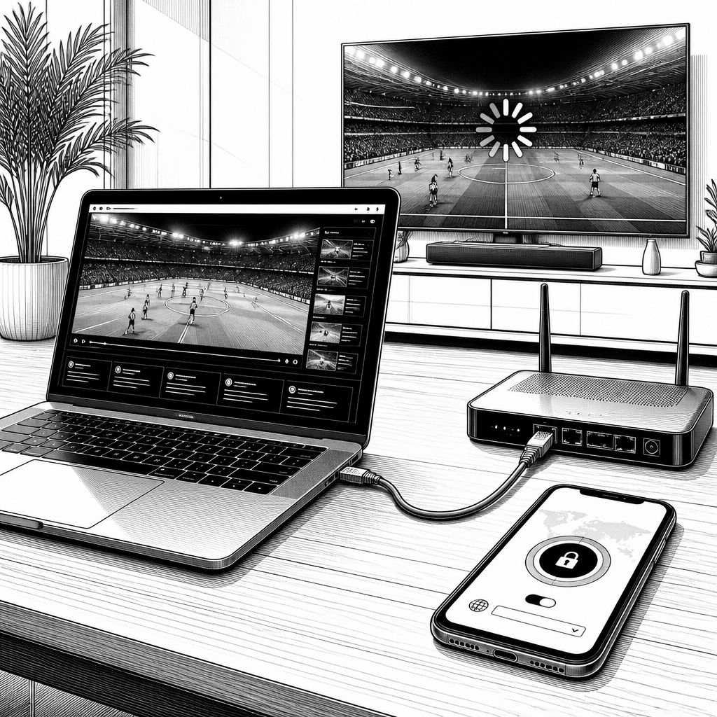 Transmetimet e futbollit me VPN: Çfarë ka rëndësi sot në Serie A, LaLiga dhe Premier League