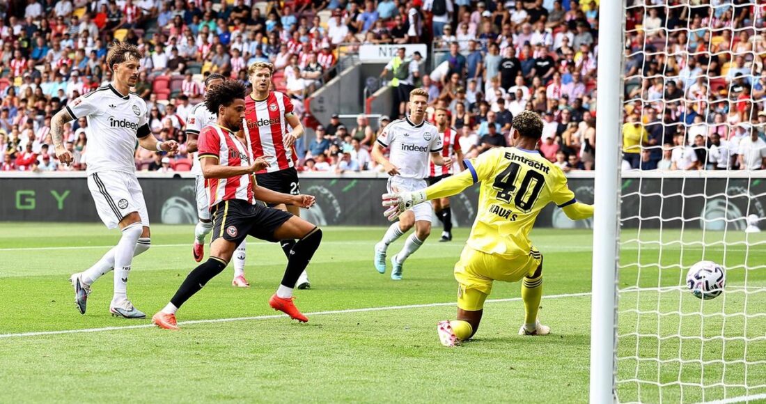 Eintracht Frankfurt pëson debakël 0:7 ndaj Brentford: Një provë skandaloze para sezonit të ri