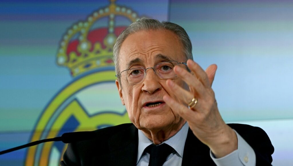 Ein Mann der klaren Worte: Florentino Pérez (Foto: AFP/SID/Archiv/Javier Soriano)