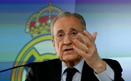 Ein Mann der klaren Worte: Florentino Pérez (Foto: AFP/SID/Archiv/Javier Soriano)
