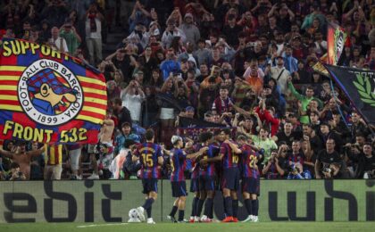Der FC Barcelona will bald im fertigen Camp Nou jubeln